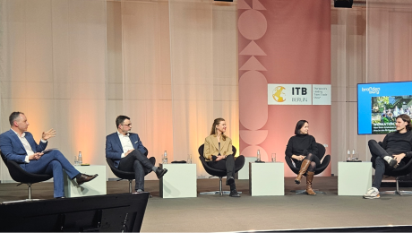 Panel-Diskussion auf der ITB 2024 zu den Auswirkungen von Coworking, Workation & Co. auf Destinationen im deutschsprachigen Raum