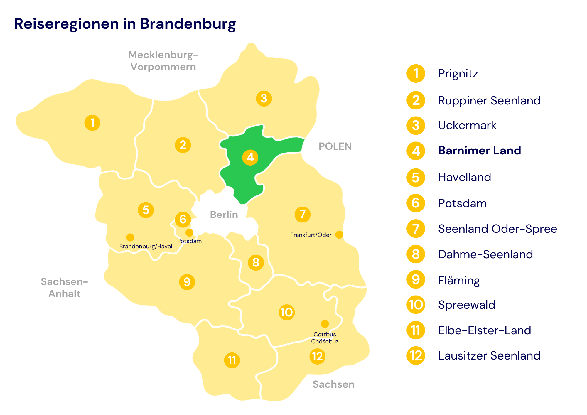 Karte Barnimer Land