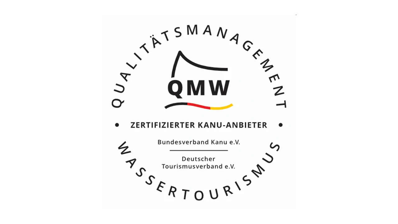 Logo QMW Zertifizierter Kanu-Anbieter