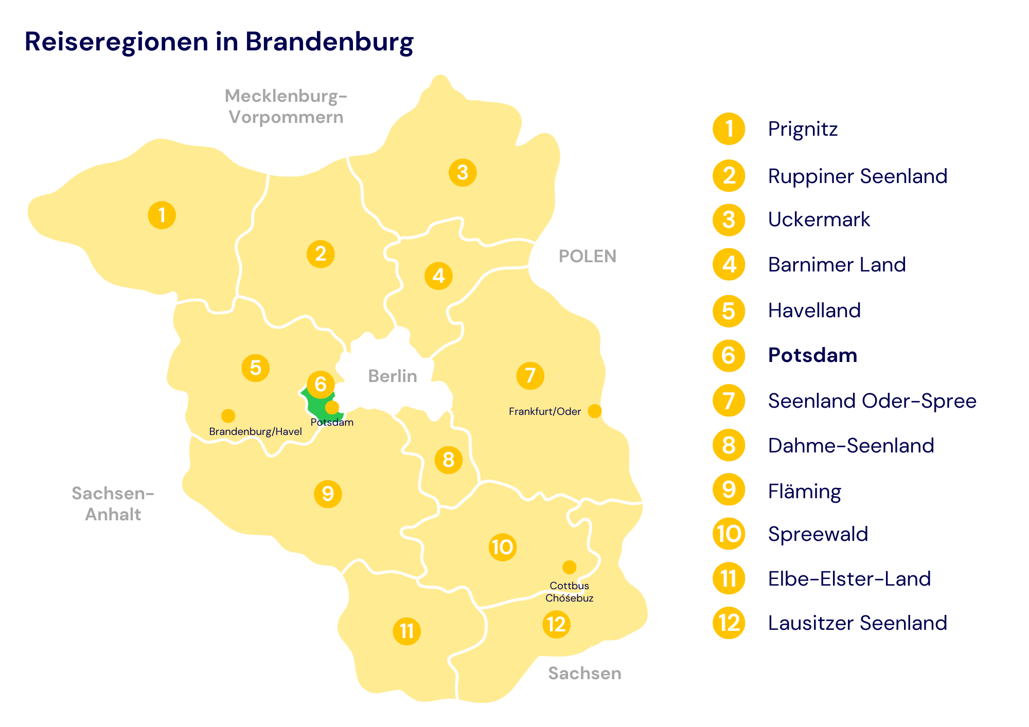 Karte Potsdam