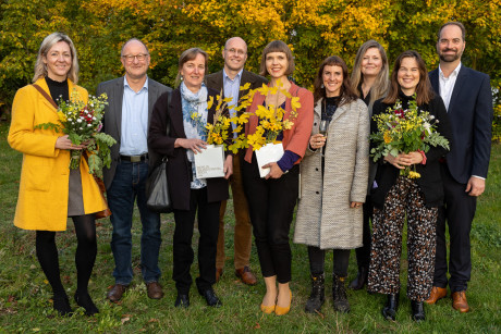 Gruppenfoto Gewinner BERLIN BRANDENBURG PREIS 2022