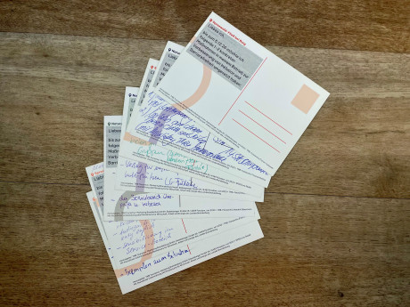 Foto von Postkarten Workshop 3 - Kulturkonferenz