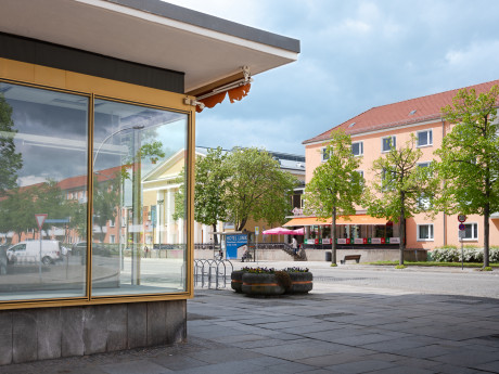 leer stehendes Gebäude in Eisenhüttenstadt