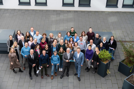 Abschied Dieter Hütte, TMB-Gruppenbild