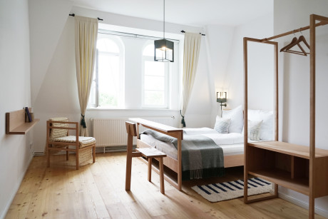 Blick in das Brandenburg-Zimmer auf Gut Boltenhof