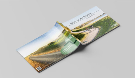 Bild der Designelemente in Prignitz-Broschüre