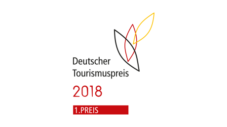 Logo Deutscher Tourismuspreis 1. Platz