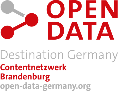 Logo Open Data Projekt der DZT in Brandenburg