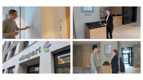 Eindrücke Innenbereich Elisapart- Apartements Potsdam