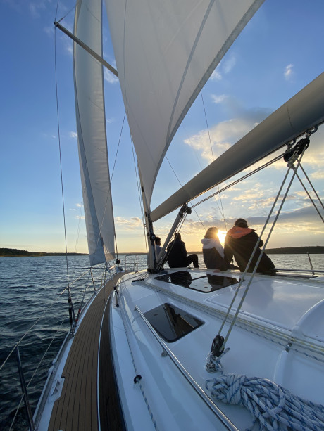 Glühweinsegeln im Winter