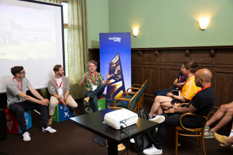 Foto von Gruppenarbeit auf Gut Boltenhof