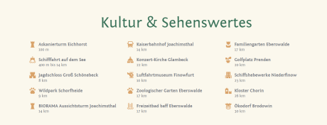 Foto von Kultur und Sehenswertes in der Schorfheide