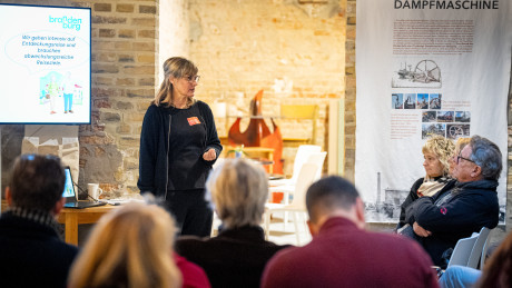 Foto von Bettina Wedde bei Workshop 1