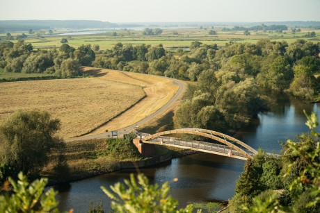 Drohnenaufnahme Nationalpark Unteres Odertal