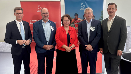 Plenum der Landesradverkehrskonferenz 2025 in Wildau