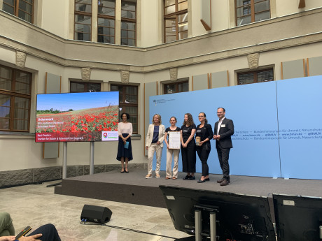 Preisverleihung Bundeswettbewerb Nachhaltigkeit