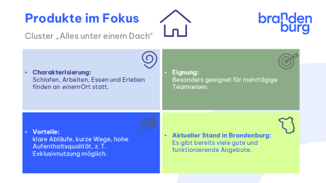 Schaubild Produkte Cluster New Work