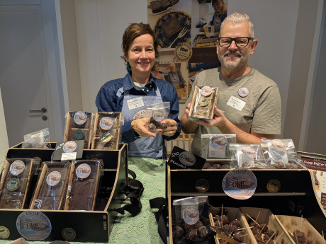 Messestand von Omas Kalter Hund Grüne Woche 2026