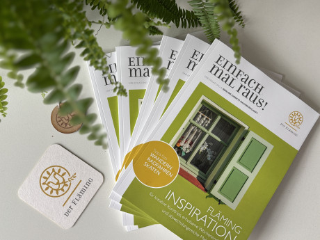 Foto von dem neuen Fläming-Reiseplaner