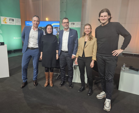 ITB Berlin 2024, Hybrid Stage, Andreas Zimmer, Peter Neumann, Vanessa Thielemann, Sylvie Konzack, Nico Gramenz