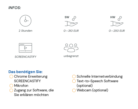 Aufbereitung Screencast Infobox