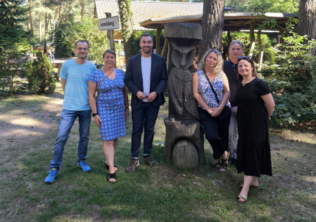 Foto von Teilnehmenden an Campingtour 2025