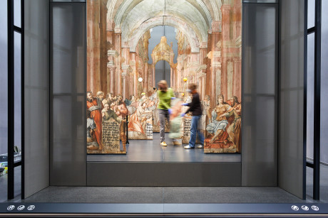 Foto von Umbauszene Himmlisches Theater