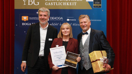 Auszeichnung des Gastgebers des Jahres Land Brandenburg 2024