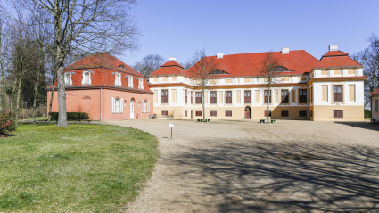 Ansicht vom Schloss Caputh