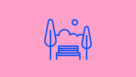 Illustration für Parks und Gärten