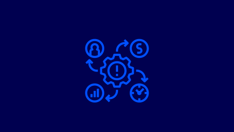 Illustration für Digitalisierung von Geschäftsprozessen