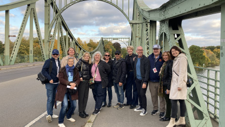 DZT-Advisory Board auf der Glienicker Brücke in Potsdam