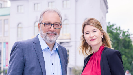 Raimund Jennert und Anne Robertshaw