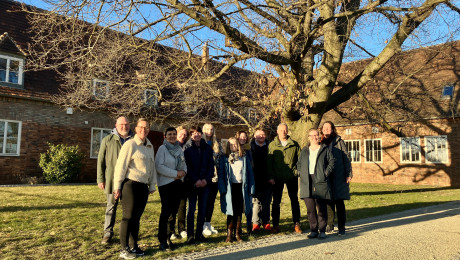 Tagungsteilnehmer im Lausitzer Seenland