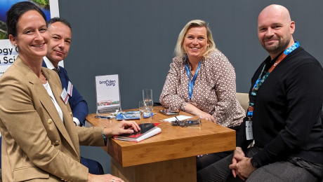 TMB auf der Expo Real mit Anett Gregorius und Michael Ziemann