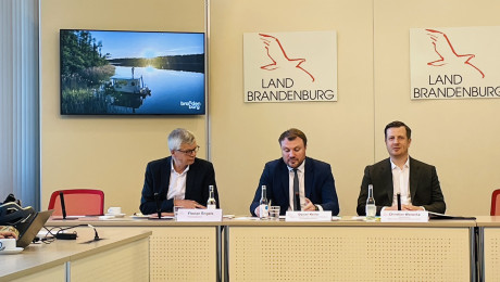 Pressekonferenz zur Tourismusbilanz 2024 in Brandenburg