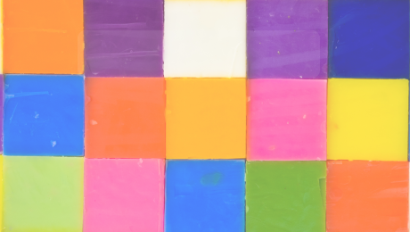 Mehrere bunte Quadrate