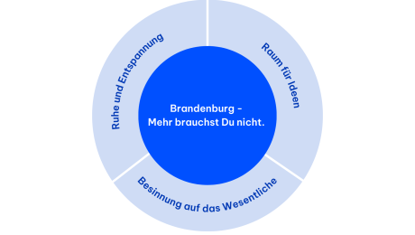 Grafik, die den Markenkern visualisiert