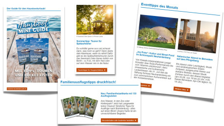 Bundle Anzeige im Newsletter