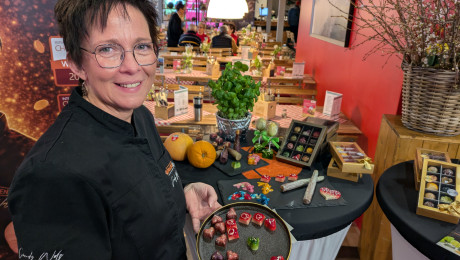 Präsentation von pralinen Art auf der Grünen Woche 2026