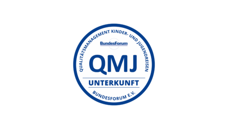Logo QMJ Qualitätsmanagement für Kinder- und Jugendreisen
