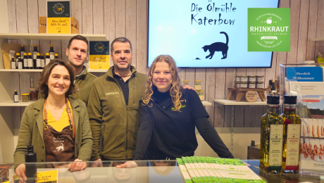 Foto vom Messerstand Rhinkraut auf der Grünen Woche 2025