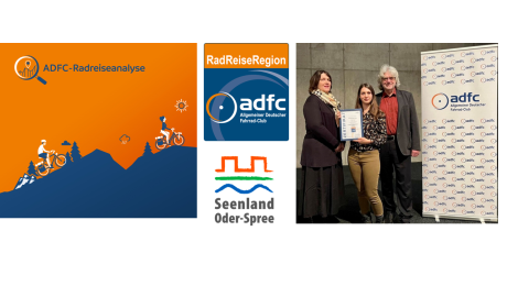 Zertifizierung Seenland Oder-Spree als RadReiseRegion ADFC