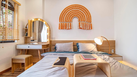 Schlafzimmer moden eingerichtet