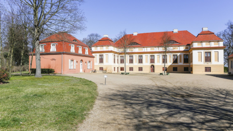 Ansicht vom Schloss Caputh