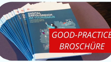 Foto der Good-Practice Broschüre: Digital erfolgreich im Tourismus